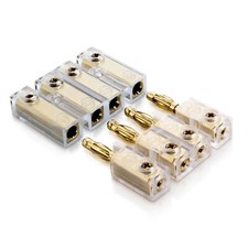 Sinuslive BC-4 Lautsprecher Banana-Schnellverbinder bis 4mm² Kabel