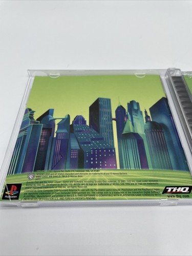 Scooby-Doo and the Cyber Chase PlayStation 1 PS1 completo CIB etichetta nera - Foto 4 di 6