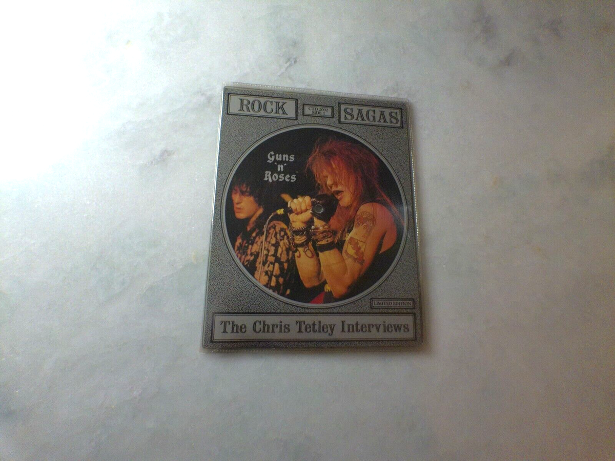 洋楽 GUNS N' ROSES / Chris Tetley Interviews Guns N' Roses – The Chris Tetley Interviews – Vinyl (12