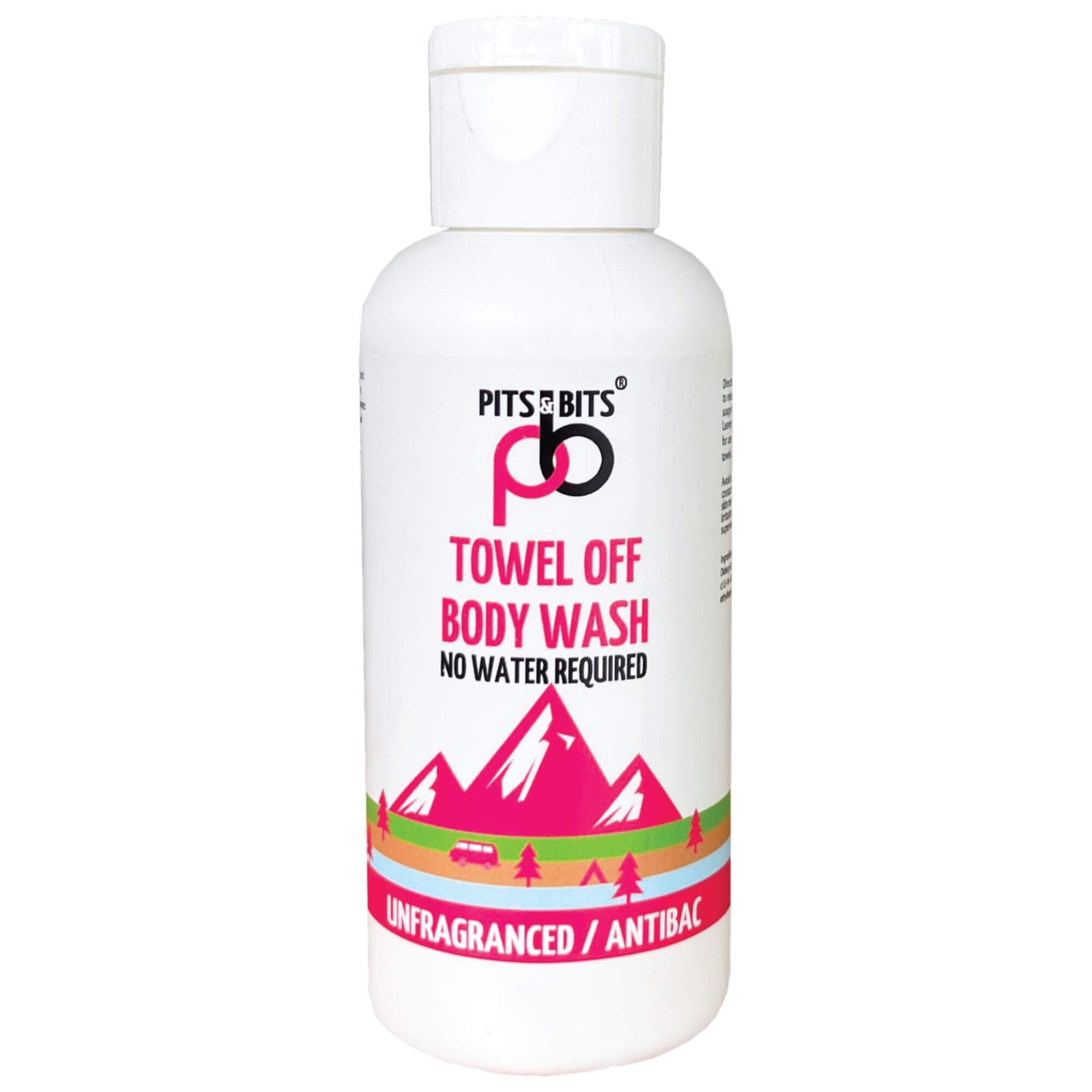 Pits & Bits Towel-off Body Wash Antibacterial 100ml