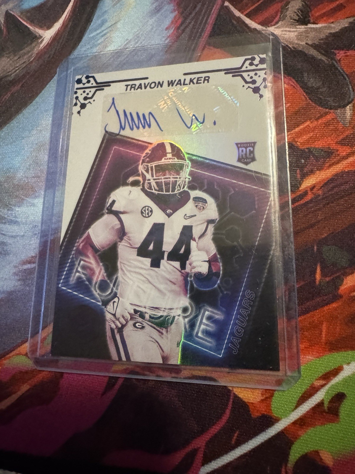 Travon Walker Panini Elements Future Signs Autographs #FSTW Base
