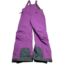 Arctix Snow Bib Pants Kids Medium Purple Insulated Ski Salopettes 5K Winter