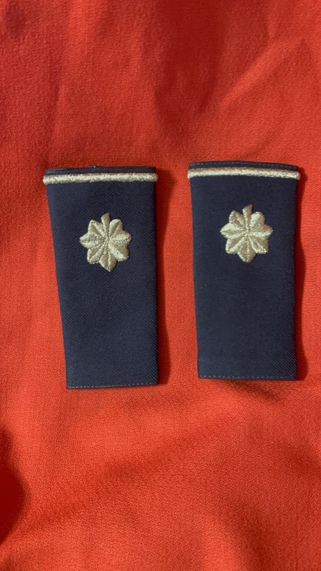 U. S. Air Force Officer Lt Col Insignia Soft Shoulder Boards