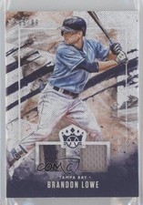 2019 Panini Diamond Kings DK Materials Holo Silver 65/99 Brandon Lowe j1d