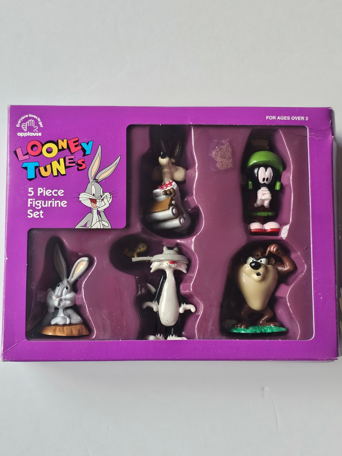 Looney Tunes 5 Piece Set Figurine Applause 1996 NIB Charecters Warner Bros