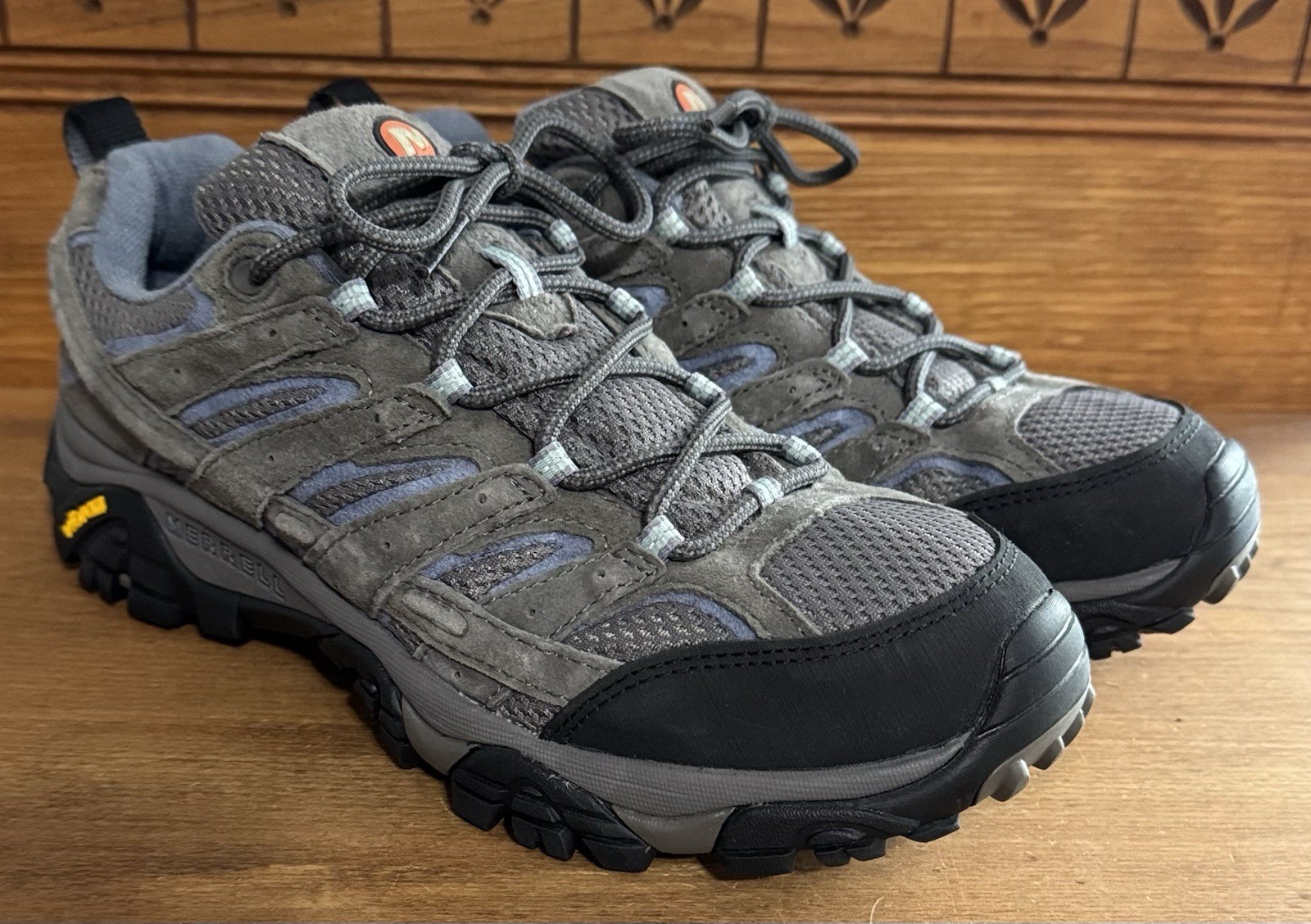 Merrell Donna J06016 Moab 2 Scarpe da Escursionismo Impermeabili Donna Taglia 11 Grigio Blu