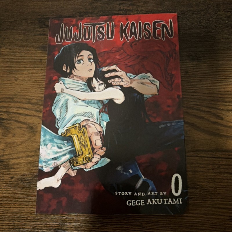 VIZ Media Jujutsu Kaisen Vol 0 English Manga Softcover Gege Akutami Yuta