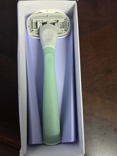 NIB Flamingo Mint Green Color Razor With Cover Free Ship
