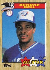 1987 Topps - All-Star George Bell #612