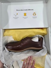 NEW Amberjack The Orignal Full Grain Leather Shoes - Chestnut - Reg Width Sz 9