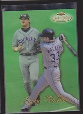 Larry Walker Cards Inserts Vintage Premium Collection LOOK