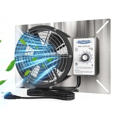 540 Cfm Stainless Steel Crawl Space Vent Fan Air Out Ventilation Fan With Humidi