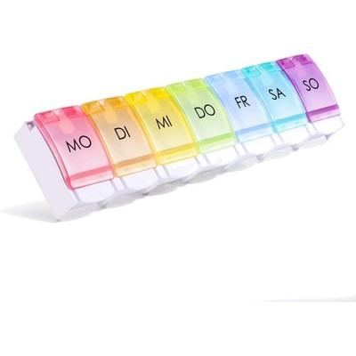 Kleine Medikamentenbox für 7 Tage - Organisieren Sie Ihre Vitamine einfach