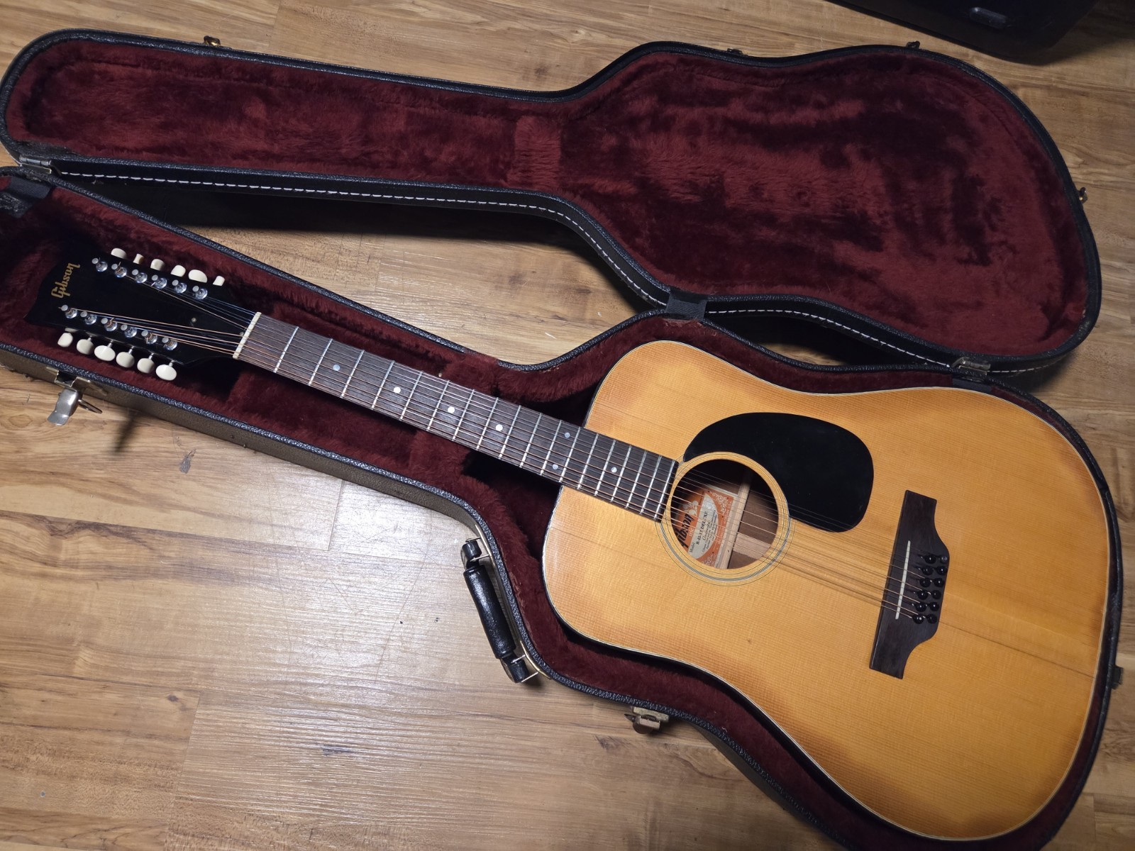 1974 Gibson B-45-12  Deluxe