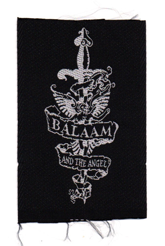Balaam AND THE Angel 1980'S Original Vintage Unused ALT Rock Cloth Badge/patch prezzo ebay