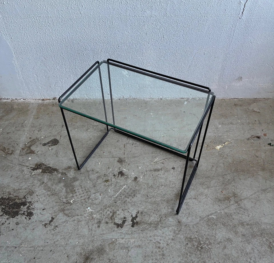 ГНЕЗДОВОЙ СТОЛ MAX SAUZE ISOCSEE из студии 1970-х минимализм середины века - Изображение 3 из 4