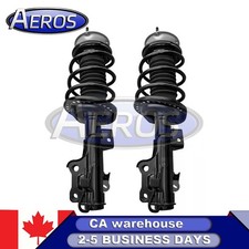 2X Front Electric Shock Suspension Strut Assemblies For 14-19 Cadillac CTS AWD