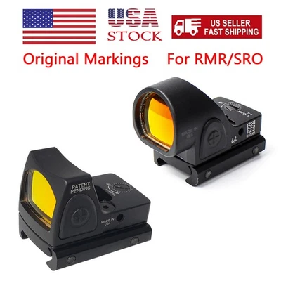 2 MOA Tactical Mini For RMR/SRO Red Dot Sight Pistol Scope Reflex Hunting Glock