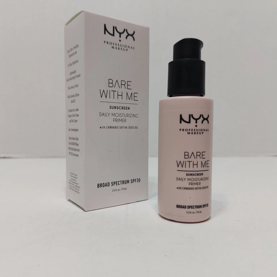 NYX Bare With Me Daily Moisturizing Primer 2.5 FL Oz SPF 30 Sunscreen - Image 2 of 3