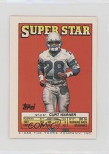 1988 Super Star Sticker Back Cards Curt Warner Clyde Simmons Dwight Stone 2p4