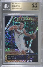 2018 Select Slash and Dash Black Prizm 1/1 Devin Booker #3 BGS 9.5 GEM MINT 1j6