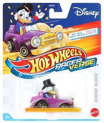 SCROOGE McDUCK - Racer Verse Disney Hot Wheels Mattel Auto Die-cast Neu