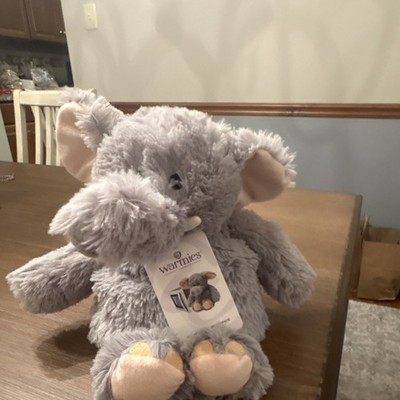 Warmies Elephant Microwaveable Plush Heat Pad, Lavender Scented