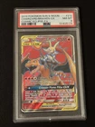 (PSA 8) Charizard & Braixen GX (Full Art) 212/236 Sm-Cosmic Eclipse Holo