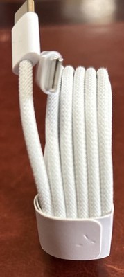 USB-C to USB C Type-C Fast Charging Data SYNC Charger White Cable Cord 10 Foot