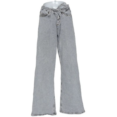 Mamalicious, Umstandsjeans, Größe: 30/32, MlfUla Wide Leg Belted Jeans #zXq