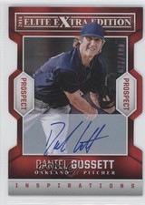 2014 Elite Extra Edition Inspirations Die-Cut Signatures Daniel Gossett Auto 0c6