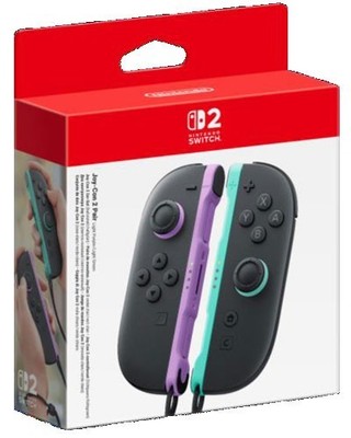 Nintendo Switch 2 Controller Joy-Con 2er violett/Grün   NEU OVP  