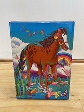 Vintage Lisa Frank Rainbow horses- Cool Crystals Bead Box - NEW RARE