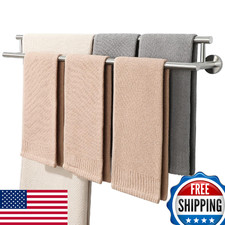 Alise Double Towel Bar 32" Brushed Nickel Wall Mount Bathroom Rack SUS304