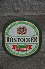 Altes Brauereischild Rostocker Maibock,Rostocker Brauerei,Reklameschild Bier