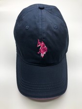 U.S. Polo Assn. 3 Baseball Cap Blue Pink Girls Kids OSFM Strapback