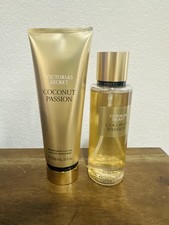 Victoria's Secret Coconut Passion Fragrance Mist 8.4oz Spray with Lotion 8oz