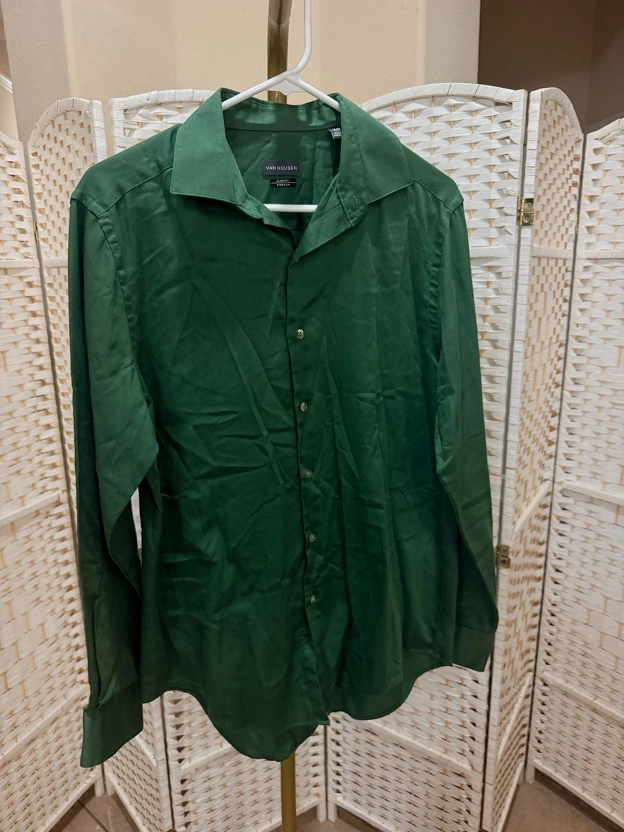 dark green slim fit dress shirt Solid Shirts for Men for sale Flower Girl Dresses For SIZE:US 6 coats Oxford shirt making it ideal for