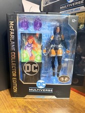 McFarlane DC Multiverse Collector Edition Starfire Platinum Chase Action Figure