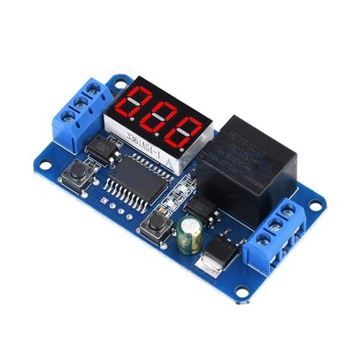 DC 12V LED Display Digital Delay Timer Control Switch Module PLC Automation