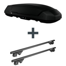 Dachbox Thule Force 3 L Sport + Dachtr�ger Menabo f�r BMW 3er Touring Typ E46