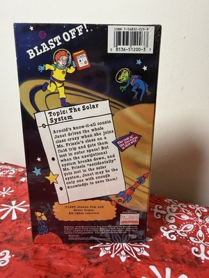 KidVision The Magic School Bus Gets Lost in Space VHS NTSC 1995