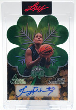 Jerzy Robinson 1/1 Auto Encased Four Leaf Clover Die Cut 2026 Leaf Metal 4L-JR1