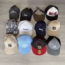 Joblot Bundle Of 12 Caps Mixed Brands And Conditions - BULK BUY
