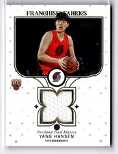 2025-26 Topps Yang Hansen Rookie RC #FF-YH Franchise Fabrics