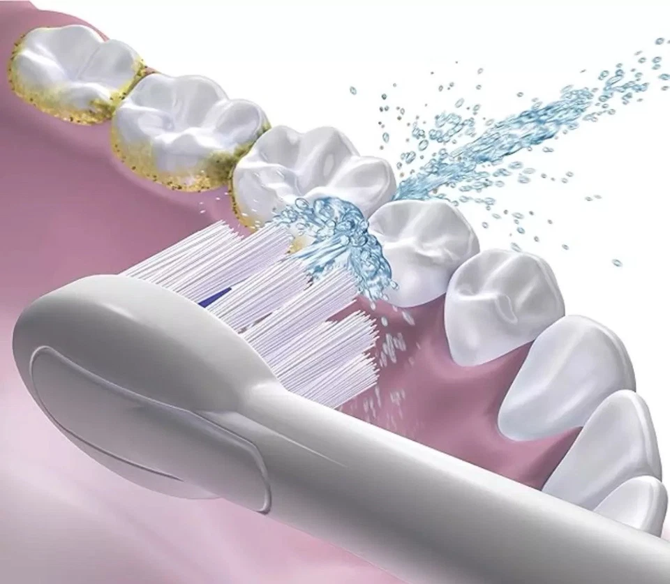 Paquete de 2 - Cabezal de cepillo Waterpik Sonic Fusion de repuesto - Blanco - 2ct NUEVO Foto 4 de 4