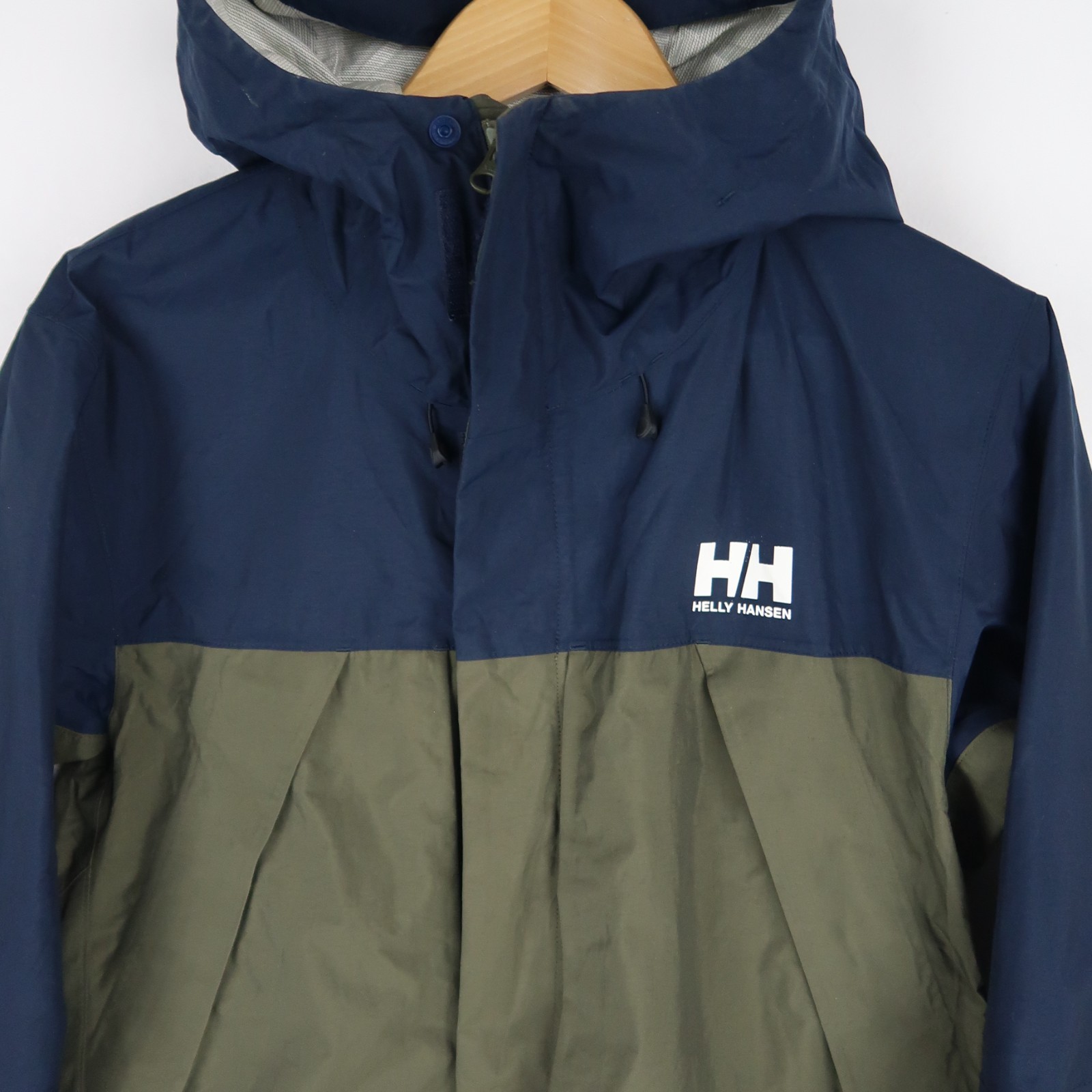 Helly hansen Lightweight Rain Jacket with hood SZ… - image 2