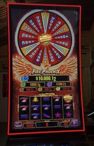 Everi Slot Machine  WICKED WHEEL FIRE PHOENIX Game OS Digest SOFTWARE ONLY