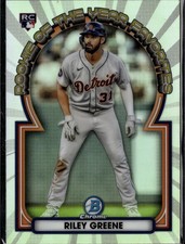 2023 Bowman #ROYF-6 Riley Greene Rookie of the Year Favorites