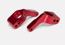 Traxxas 3652X Aluminum Stub Axle Carrier Red 2 , Rustler, Stampede, Slash
